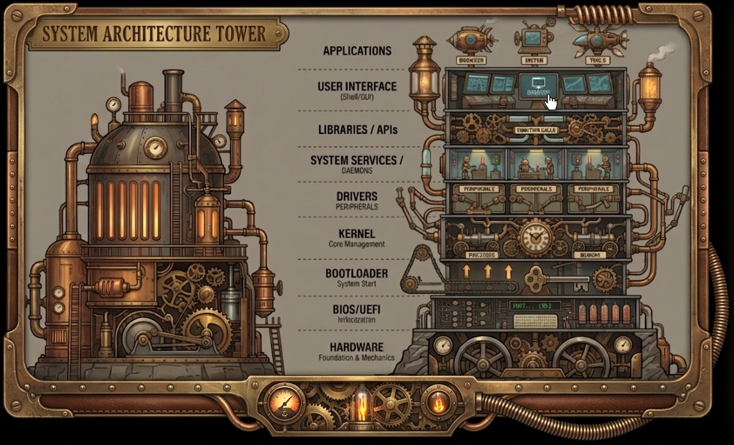 System Architecture Tower